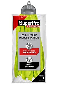 Refil Mini Mop Microfibra Tiras Superpro