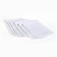 Flanela Branca 28x38