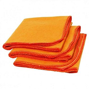 Flanela Laranja 28x38