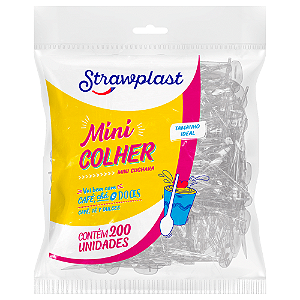 Colher Café Chá e Doces Cristal c/ 100 un