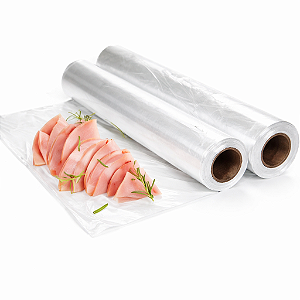 Bobina Plástica p/ Frios Picotada 28 x 42 cm c/ 1000 und