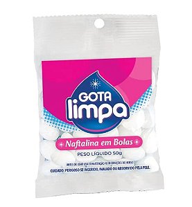 Naftalina em Bolas 50g