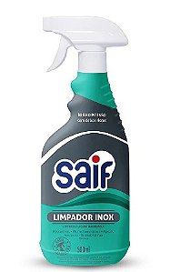 Limpador de Inox 500ml Saif
