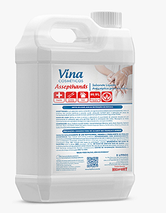 Sabonete Líquido Sem Aroma Antisséptico Bactericida 5L Higifort