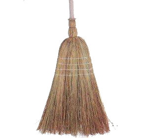 Vassoura de Palha Colonial Reforçada Dalcin