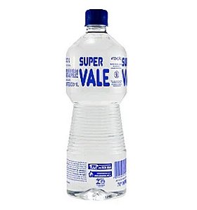Álcool Líquido 1L 70 Graus Super Vale