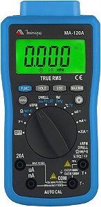 Multímetro Automotivo Digital Minipa MA-120A