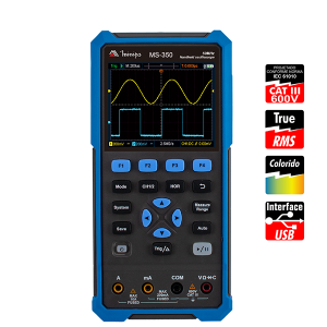 Osciloscópio Digital Portátil 50MHz Minipa MS-350