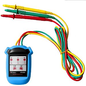 Fasímetro Indicador de Sequência de Fase CAT III 480V Minipa MFA-841A