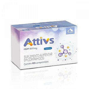 Suplemento Alimentar Attivs com 60 Comprimidos