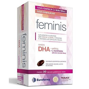 Suplemento Alimentar Feminis com 30 Cápsulas