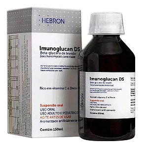 Suplemento Alimentar Imunoglucan DS Suspensão Oral com 150mL
