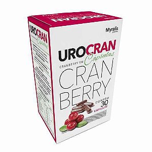 Suplemento Urocran Cranberry com 30 cápsulas