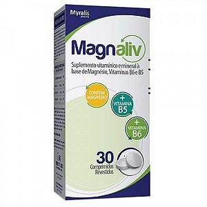 Suplemento Vitamínico Magnaliv com 30 comprimidos