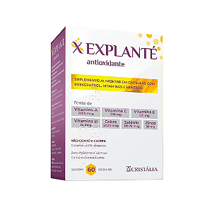 Polivitamínico Explanté Antioxidante 60 cápsulas
