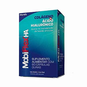 Suplemento Alimentar Mobiflex HA com 60 Cápsulas