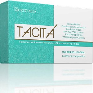 Suplemento Vitamínico Tacitá Unhas e Cabelos 30 Comprimidos