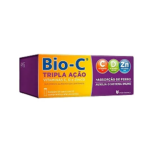 Bio-C Tripla Acao 10 Comprimidos
