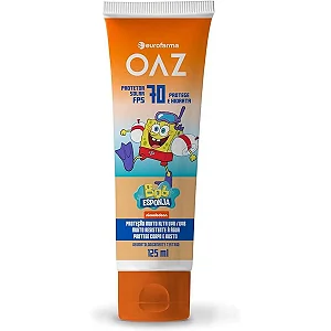 Oaz Protetor Solar Bob Esponja 70Fps 125Ml