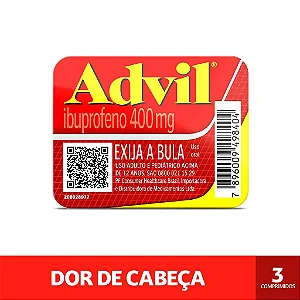 Advil 400mg 3Caps