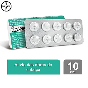 Aspirina 500mg 10 comprimidos
