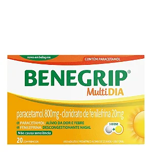 Benegrip Multi Dia 20 comprimidos