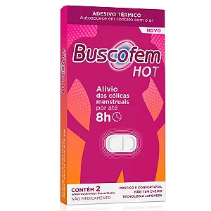 Buscofem Hot 2 Adesivos
