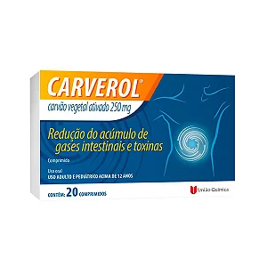 Carverol 250mg 20 comprimidos