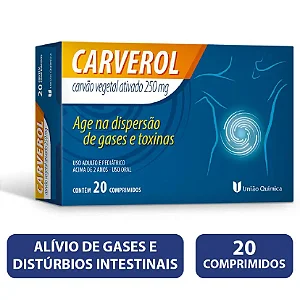 Carverol 250mg 20 comprimidos