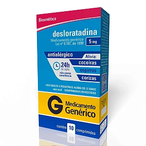 Desloratadina 5mg 10 comprimidos Rev
