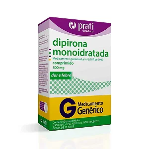Dipirona 500mg 10 comprimidos Green