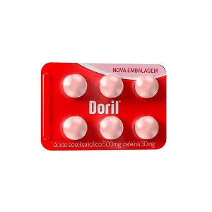 Doril 500mg + 30mg 6 comprimidos