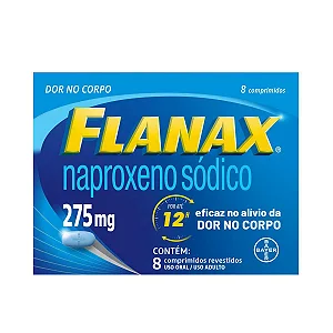Flanax 275mg 8 Comprimidos
