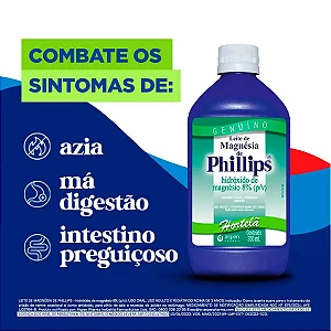 Leite Magnesia Phillips Hort 350ml