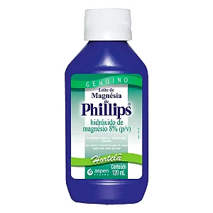 Leite Magnesia Phillips Hortela 120ml