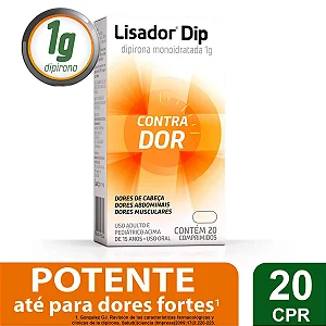 Lisador Dip 1 G  20  comprimidos