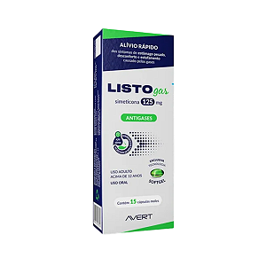 Listogas 125mg 15Caps Avert