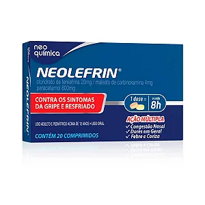 Neolefrin 20 comprimidos