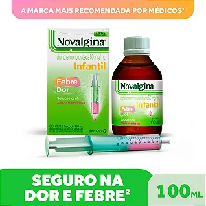 Novalgina Infantil 50mg 100ml