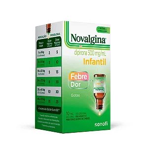 Novalgina Infantil Vidro 10ml