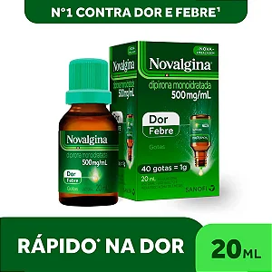 Novalgina Vidro 20ml