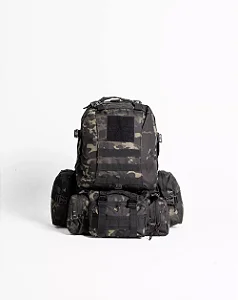 Mochila Tática Campanha - Multicam Black