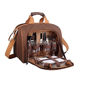 Bolsa térmica Kit Picnic 4 pessoas