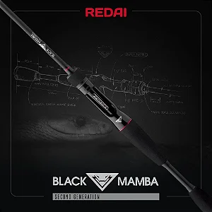 Vara Carretilha Black Mamba 2nd Generation 14lb 60"