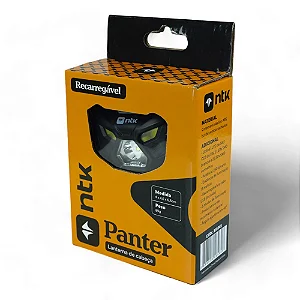 LANTERNA DE CABECA PANTER RECARREGAVEL UNICA