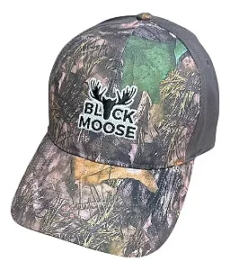 BONE BLACK MOOSE - CAMUFLADO E CINZA *TECIDO