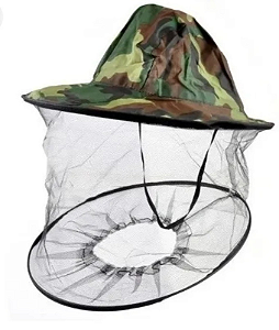 Chapéu Mosquiteiro apicultura proteção