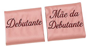 robe rose debutante e mae da debutante