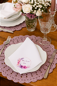 Guardanapos personalizado lembrancinhas para casamento decoração de mesas para sua festa