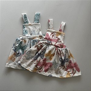 VESTIDO JARDINEIRA FELICIDADE